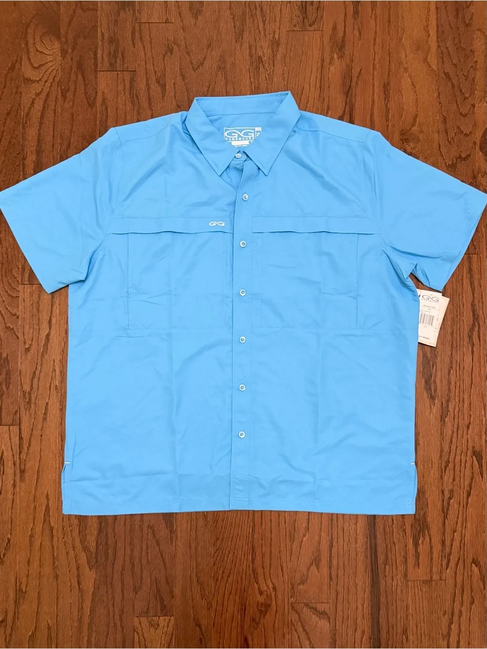 Gameguard NWT BlueWave Explorer Microfiber UPF 50+ Fishing Shirt Mens XXL